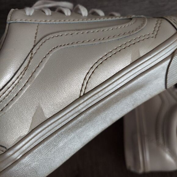 Unisex Vans Metallic Sidewall Cement Sneaker Men 4 Women 5.5 - Picture 8 of 10